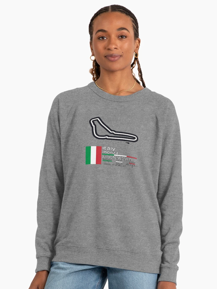 Imagen 3 de 6, Sudadera ligera con la obra Monza F1 Records (Autodromo Nazionale Monza), diseñada y vendida por XXI-21.