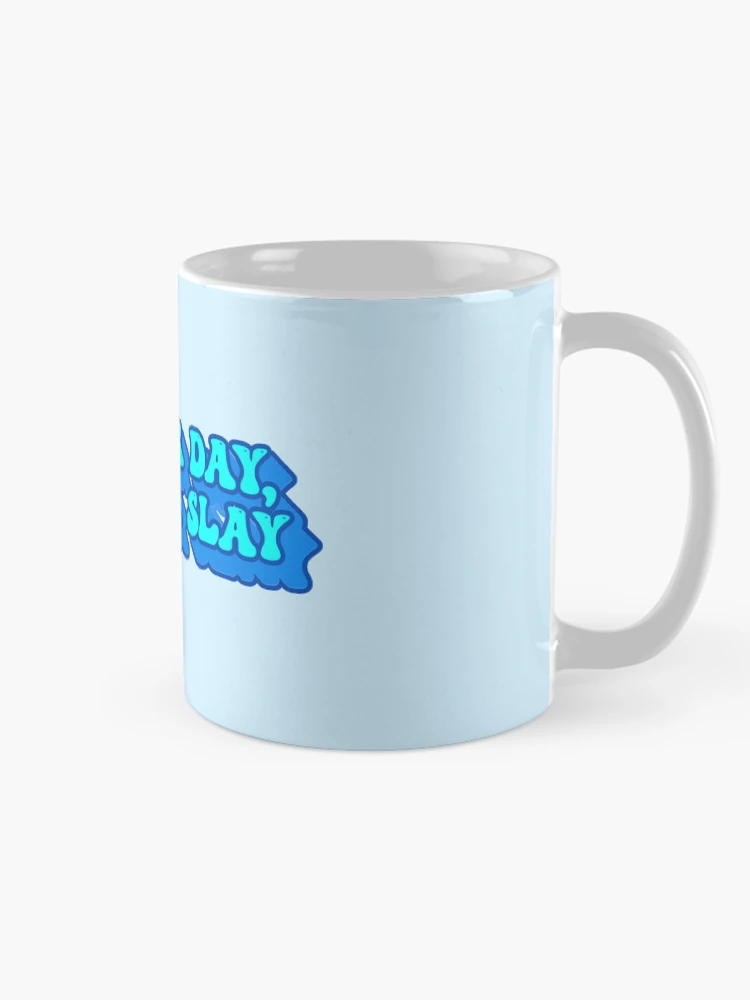 Thumbnail 3 of 6, Coffee Mug, another day another slay designed and sold by cyberseven.