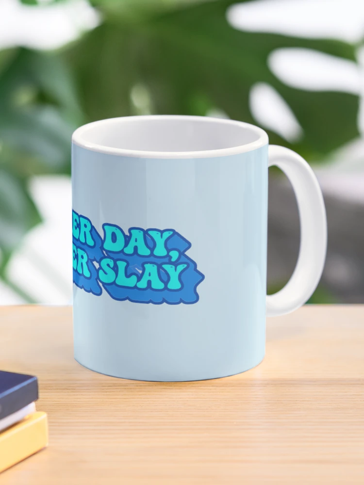 Thumbnail 1 of 6, Coffee Mug, another day another slay designed and sold by cyberseven.