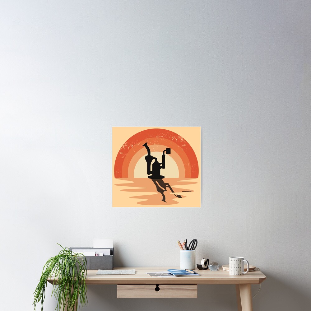 Vista previa del artículo con la obra «Póster», diseñado y vendido por YomeHayin.