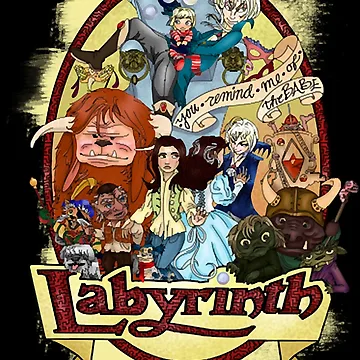 Artwork thumbnail, The Labyrinth 1986 by JesusWi5333075