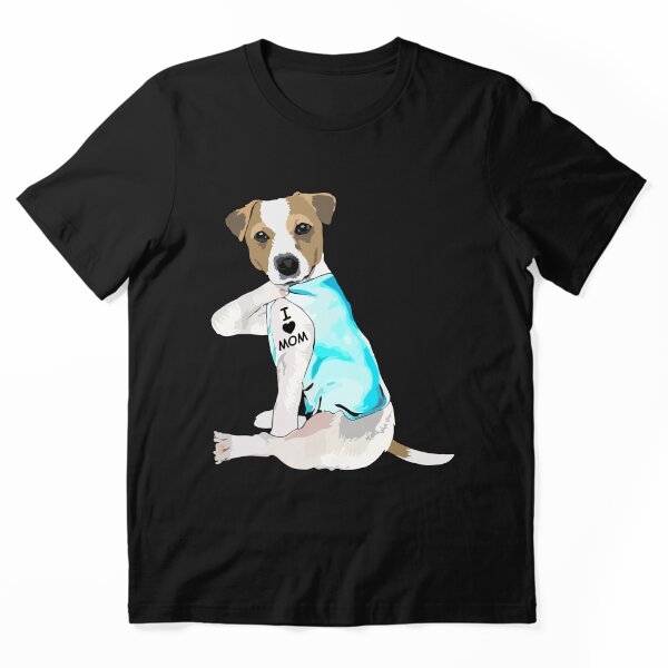 Artikelvorschau, Jack Russell Lover Jack Russell Ich liebe Mama entworfen und verkauft von davidttenglish.