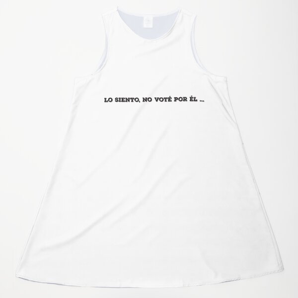 Item preview, Lo siento. Yo no voté por él - Español designed and sold by Singing Owl Crafts.