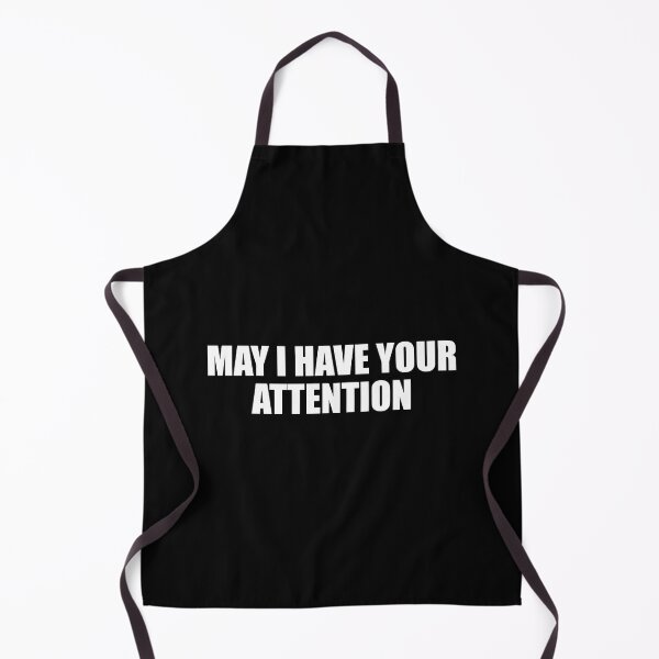 Item preview, May I have your attention designed and sold by Colorfulandfun.