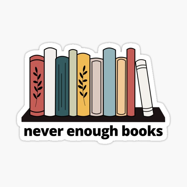Item preview, Never Enough Books designed and sold by SheReadsRomance.