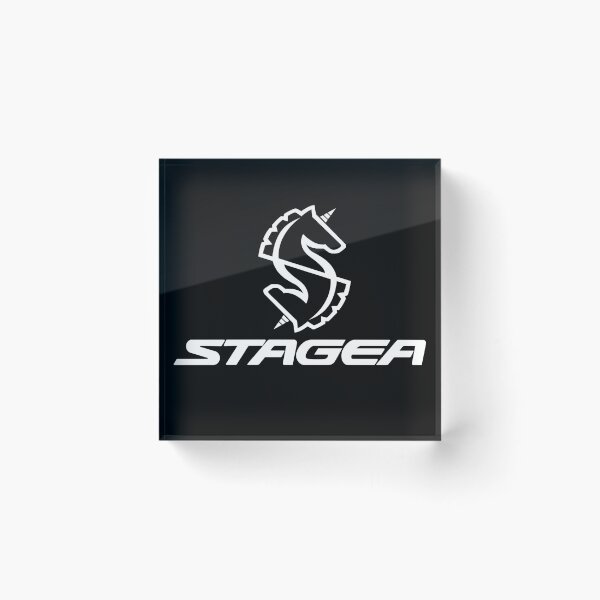 Artikelvorschau, Stagea weißes Logo entworfen und verkauft von Jez Boosted.