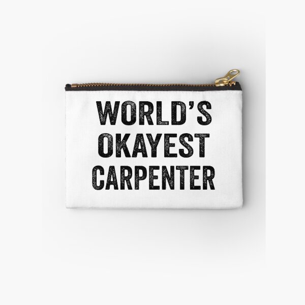 Item preview, World's okayest Carpenter Shirt, Funny Carpenter Dad Husband Womens Boyfriend Birthday Christmas Gift idea designed and sold by xlnv.