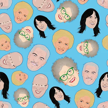 Artwork thumbnail, Bake Off GBBO Baking Show Great British by ponychops