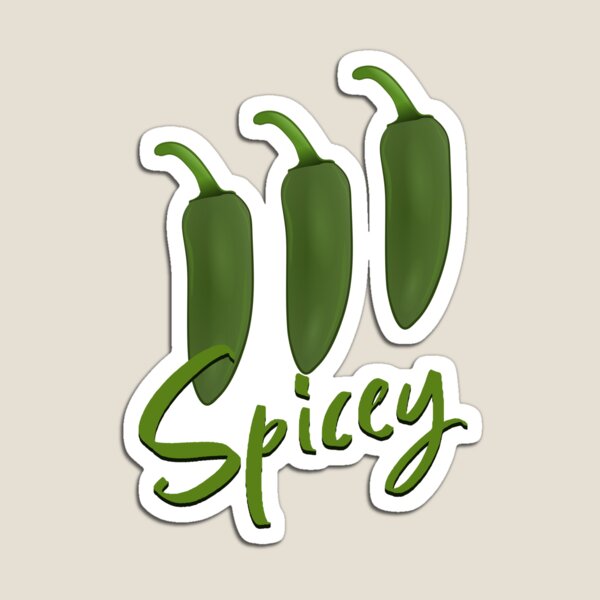 Item preview, Chile Jalapeño Picante designed and sold by BRU Design.