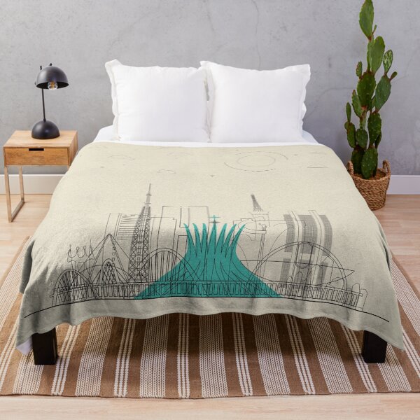 Item preview, Abstract City Posters: Brasilia, Brazil designed and sold by A Deniz Akerman.