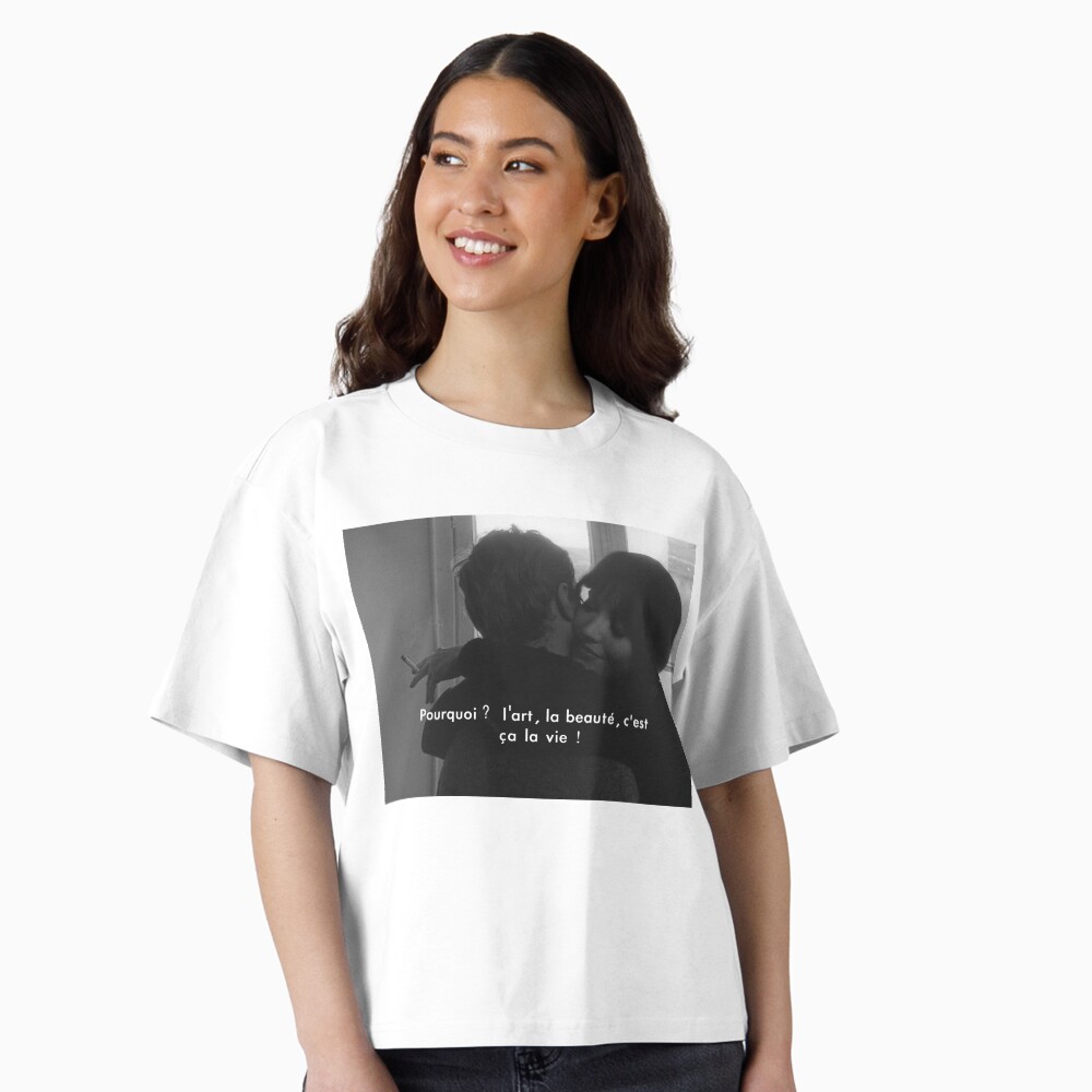 Aperçu de l'œuvre T-shirt boxy créée et vendue par artandpop.