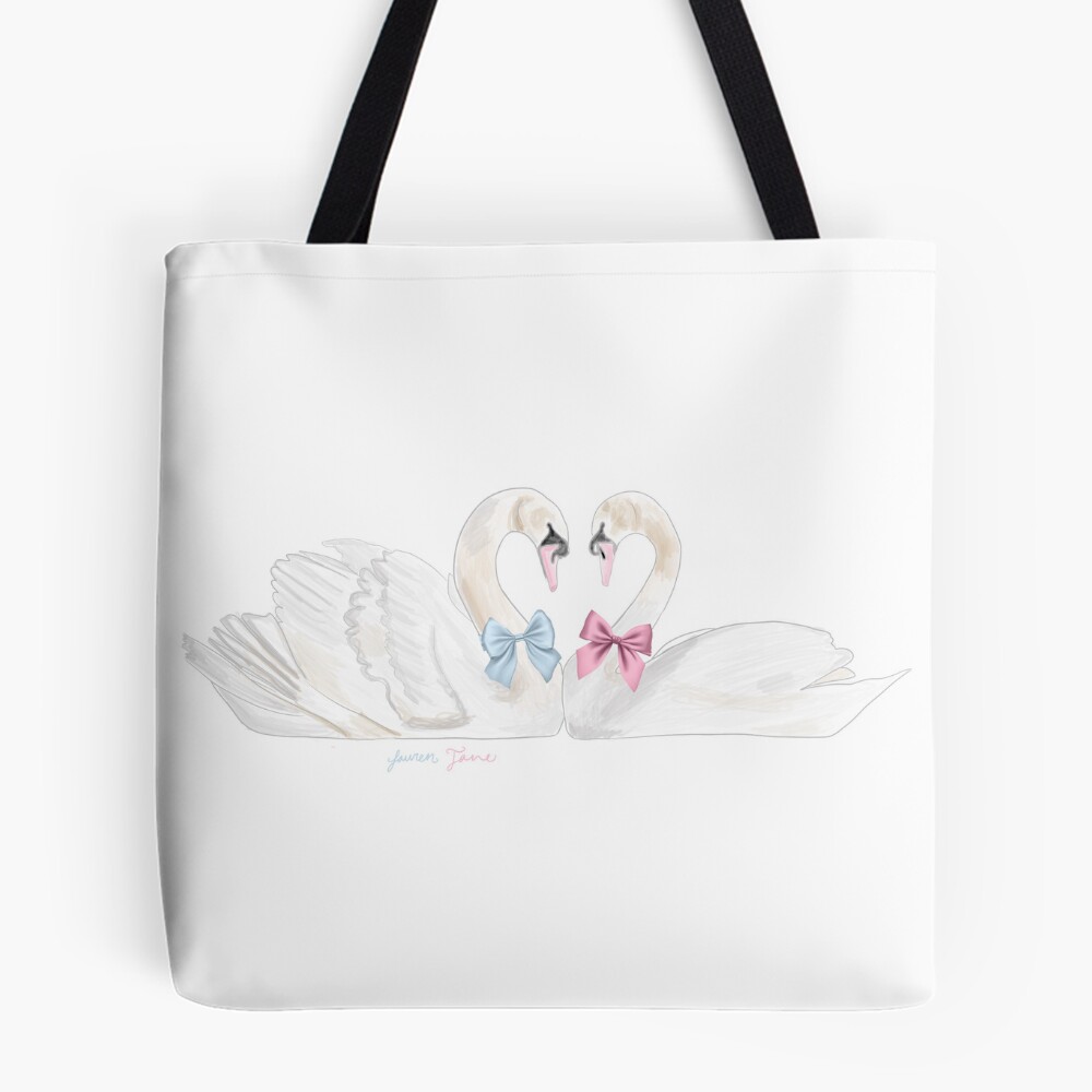 Vista previa del artículo con la obra «Bolsa estampada de tela», diseñado y vendido por Lauren Jane୨୧.