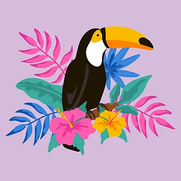 Artwork thumbnail, Toucan pack by stickers-packs