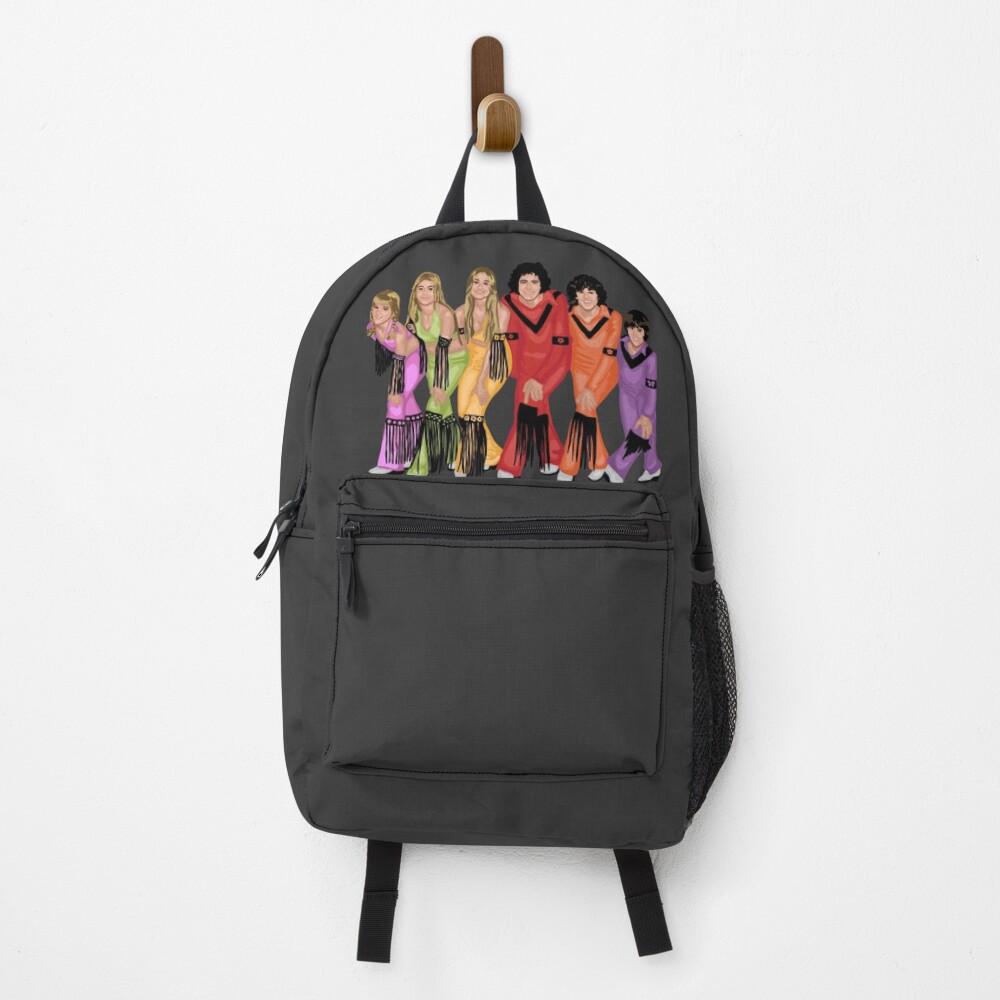 Vista previa del artículo con la obra «Mochila», diseñado y vendido por Unhinged Heather.