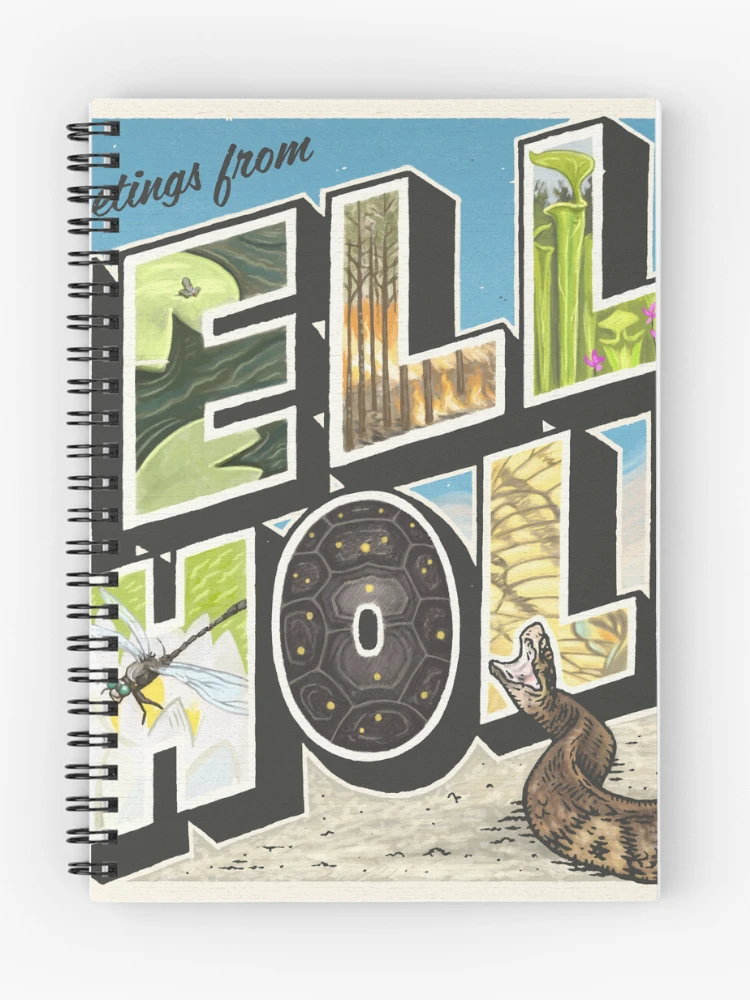 Thumbnail 1 of 3, Journal, Greetings from Hell Hole designed and sold by stephencrotts.