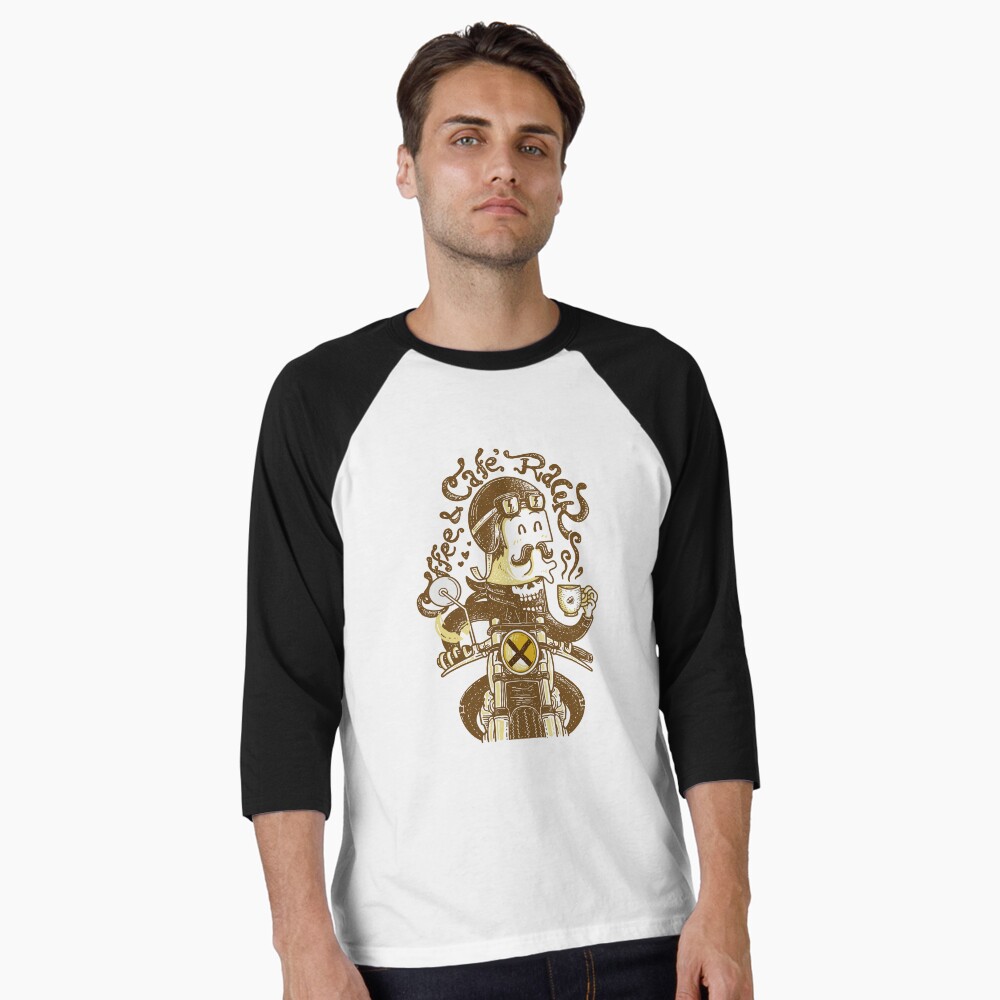 Artikel-Vorschau von Baseballshirt mit 3/4-Arm, designt und verkauft von thesmokeydogs.
