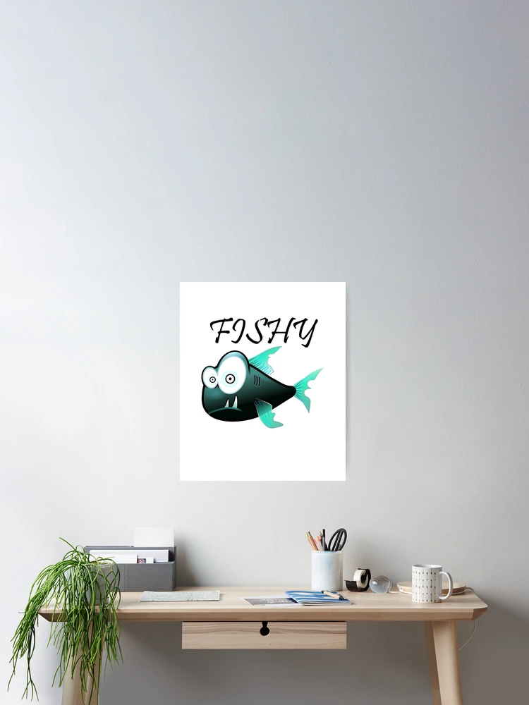 Thumbnail 2 of 3, Poster, Fishy designed and sold by lelightning.