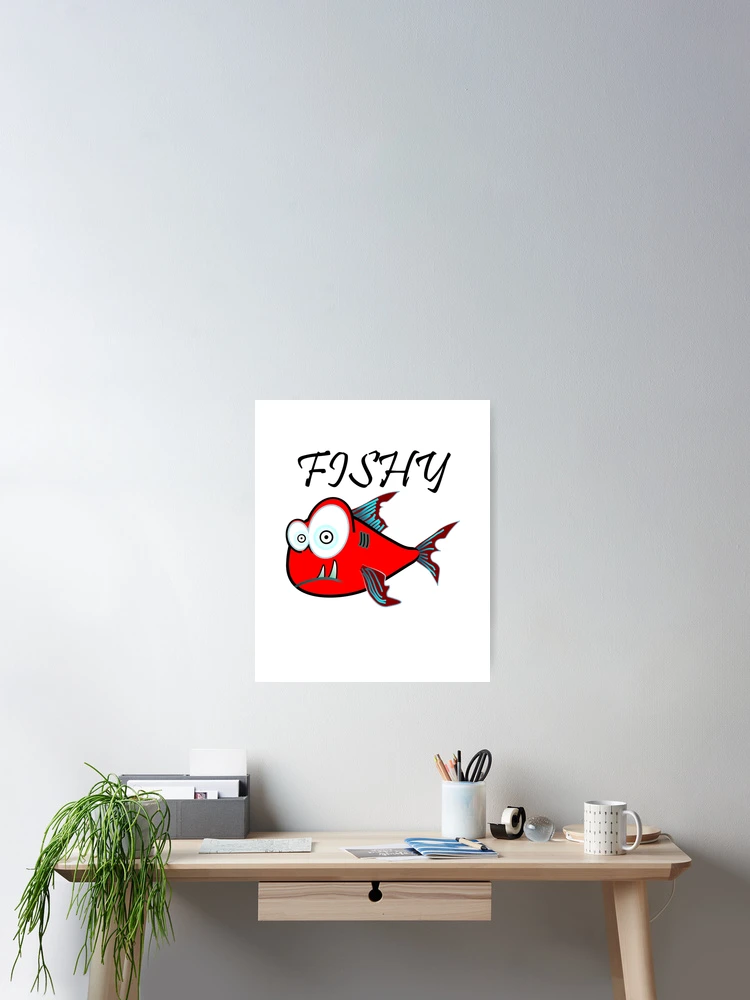 Thumbnail 2 of 3, Poster, Fishy designed and sold by lelightning.