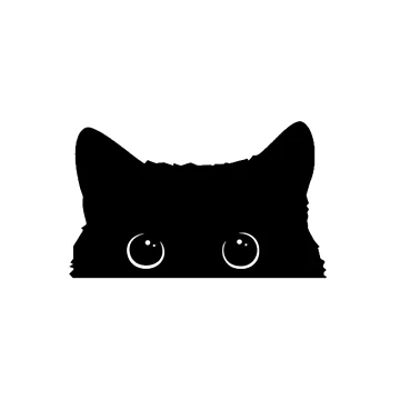 Artwork thumbnail, Black cat by Flora22
