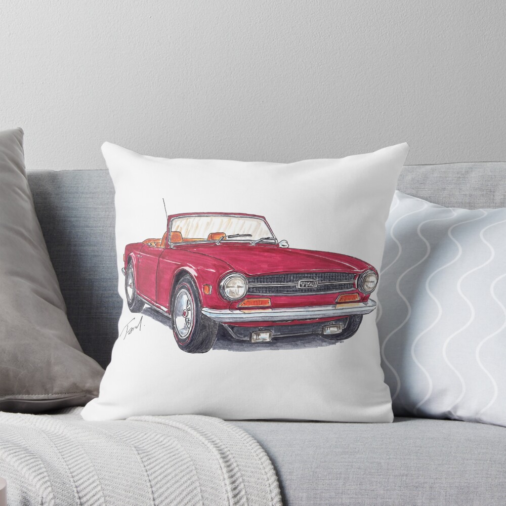 Aperçu de l'œuvre Coussin créée et vendue par WheelsinArt.