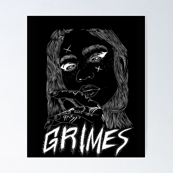 Item preview, Pintura Póster Grimes Regalos divertidos designed and sold by Cardoso1972.