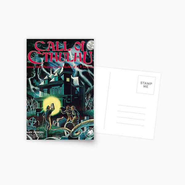 Item preview, Portada de Call of Cthulhu 1st Edition designed and sold by Chaosium.