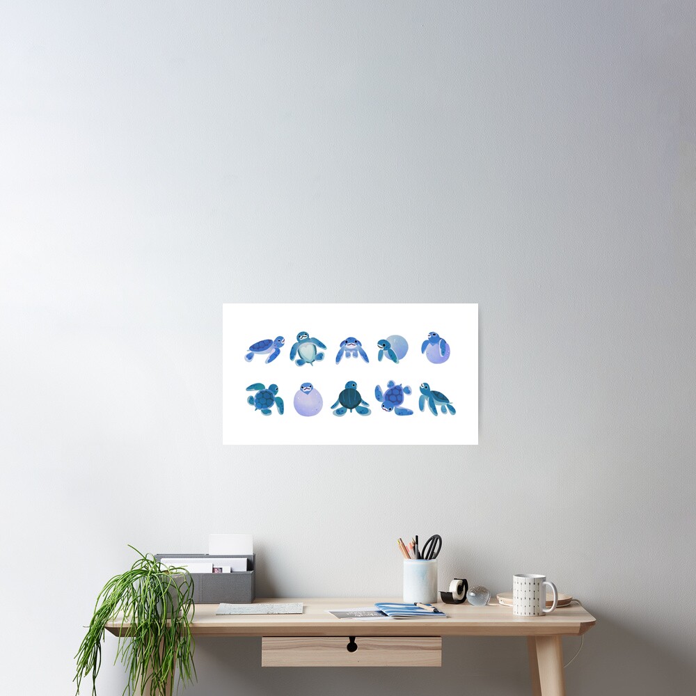 Vista previa del artículo con la obra «Póster», diseñado y vendido por pikaole.