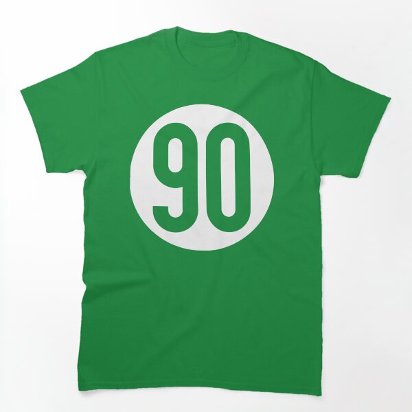 Item preview, Camiseta larga Logotipo negro 90 designed and sold by DannyKuhne.