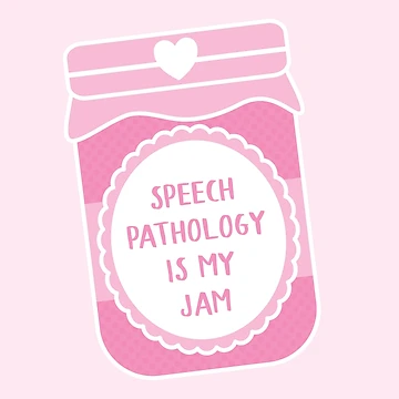 Artwork thumbnail, Speech Pathology Is My Jam by teesaurus