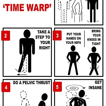 Imagen de la obra Rocky Horror Picture Show Time Warp de thegadzooks