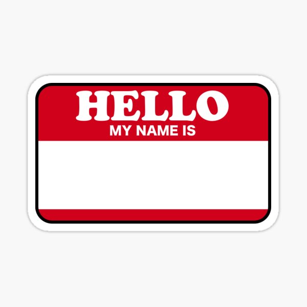 Item preview, Hola, mi nombre es designed and sold by JoeyBluSky.
