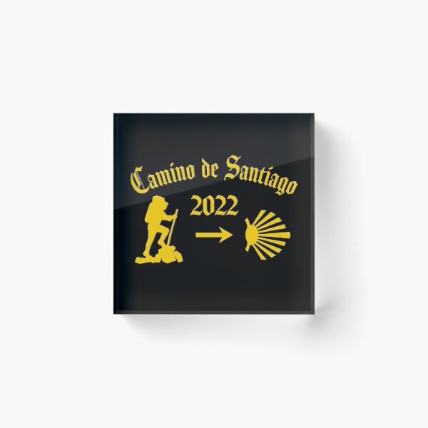 Item preview, Camino de Santiago 2022 Peregrino Masculino Flecha Amarilla Concha de Vieira designed and sold by Brasilia.