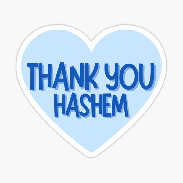 Artikelvorschau, Danke Hashem entworfen und verkauft von Naomi G..