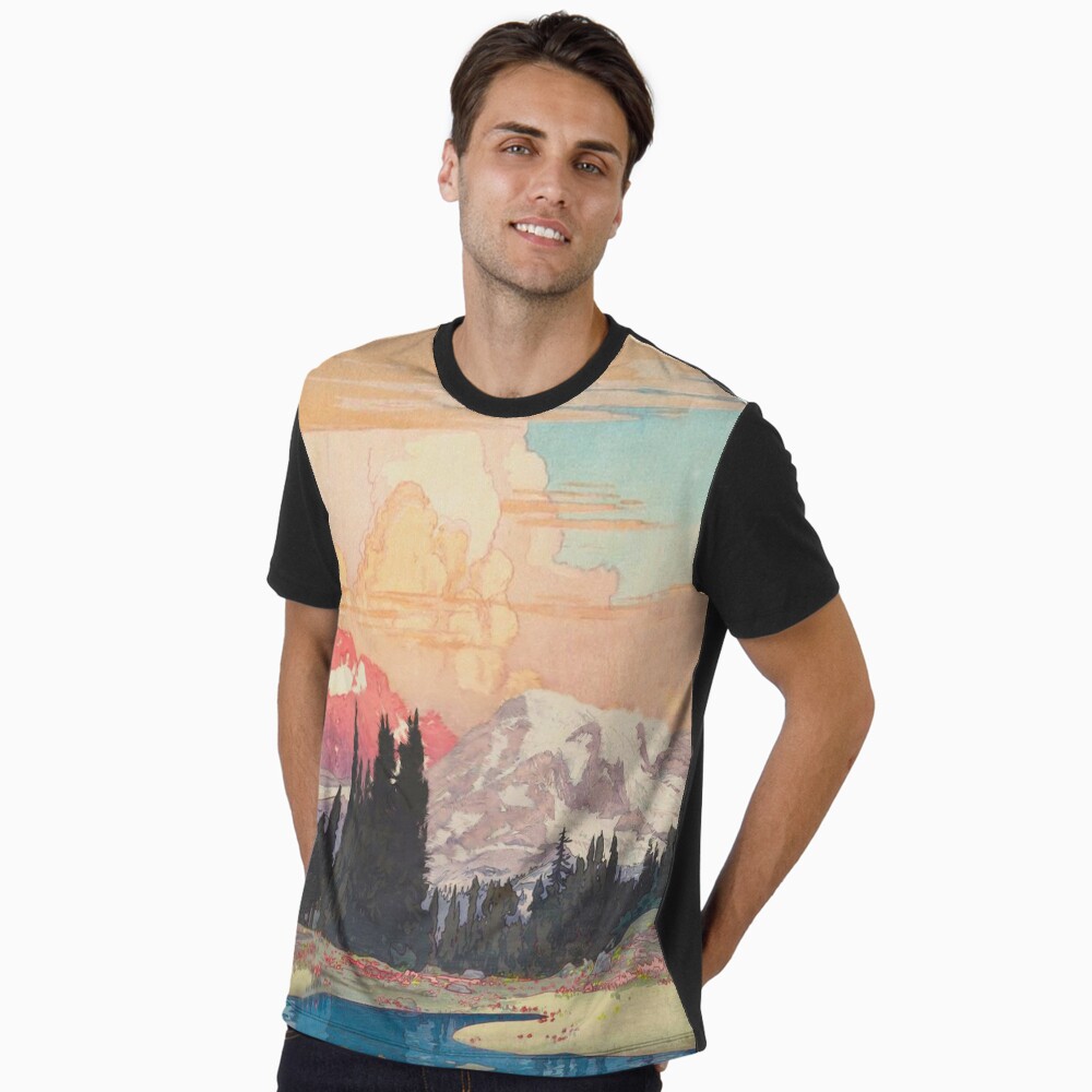 Vista previa del artículo con la obra «Camiseta gráfica», diseñado y vendido por Kijiermono.