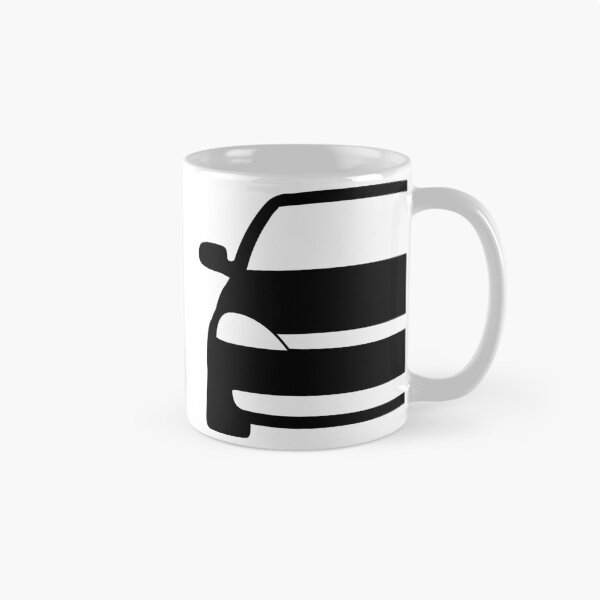 Aperçu de l'œuvre Opel Vauxhall Corsa C Holden Barina 2000-2003 silhouette noire créée et vendue par EdimDesign.