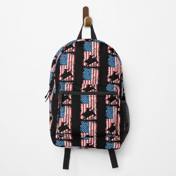 Item preview, Bull Rider, Rodeo, American Flag designed and sold by EstelleStar.