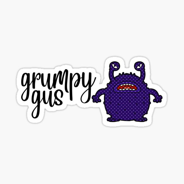 Item preview, Gus gruñón designed and sold by SimplyByNatasha.