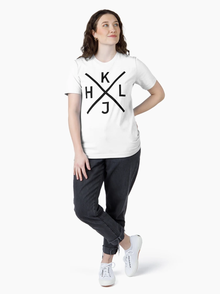 Thumbnail 4 of 7, Essential T-Shirt, HJKL Design for Programmers Using vi/Vim - Black Graphic designed and sold by geeksta.