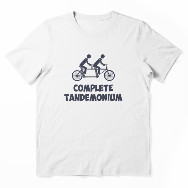 Item preview, Tandem Bike Complete Tandemonium designed and sold by TheShirtYurt.