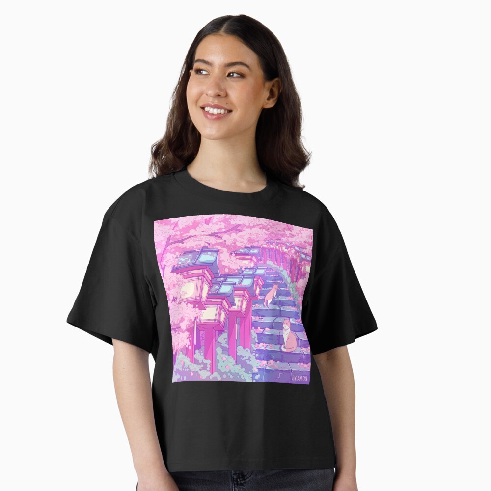 Aperçu de l'œuvre T-shirt boxy créée et vendue par AnGoArt.