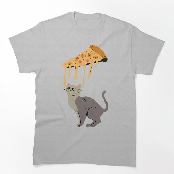 Artikelvorschau, Pizza essende Katze, die Pizza liebt entworfen und verkauft von nakavt.