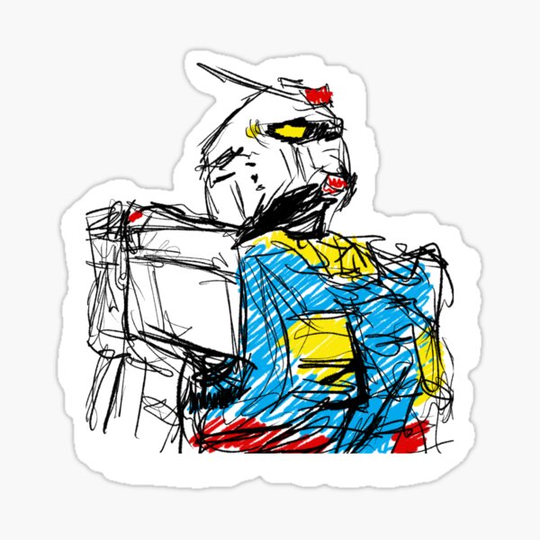 Aperçu de l'œuvre gundam rx-78-2 créée et vendue par SnowIsInMyShoe.