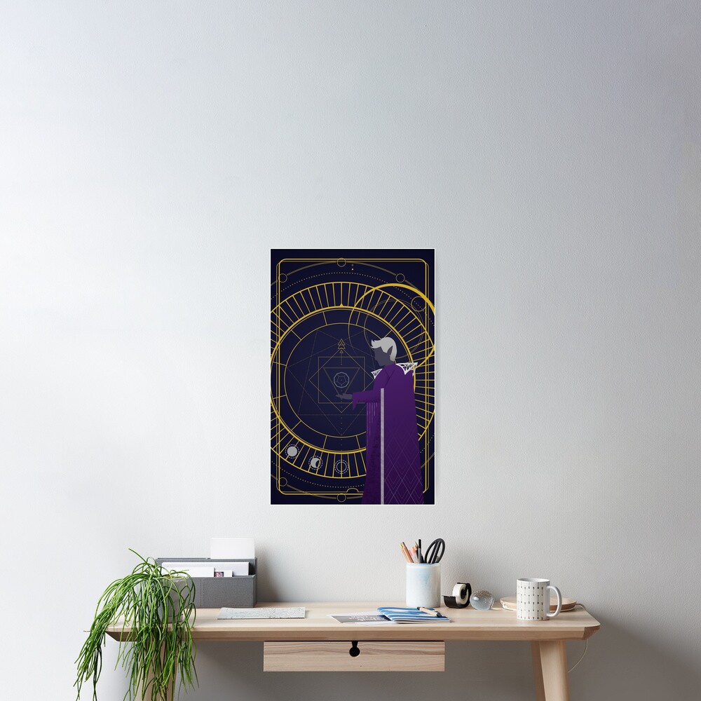 Vista previa del artículo con la obra «Póster», diseñado y vendido por lpBren.