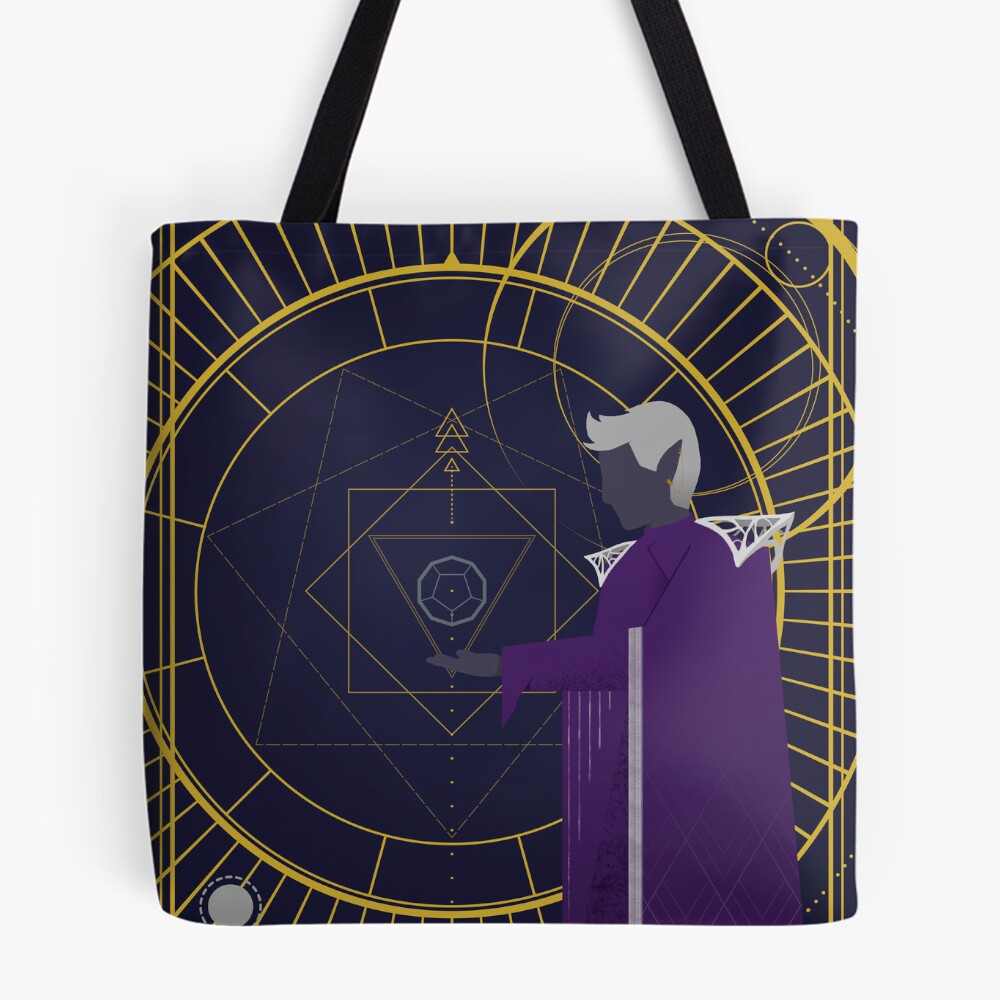 Vista previa del artículo con la obra «Bolsa estampada de tela», diseñado y vendido por lpBren.