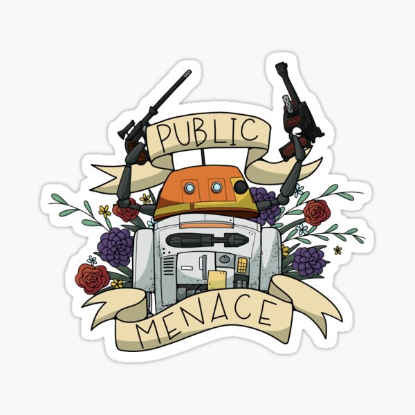 Item preview, Amenaza pública designed and sold by perc-nerd.