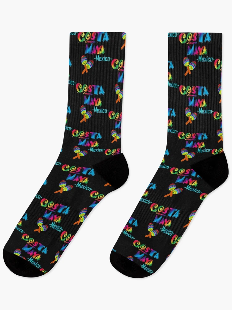 Thumbnail 1 of 5, Socks, cinco de mayo,costa maya mexico designed and sold by TheStudio721.