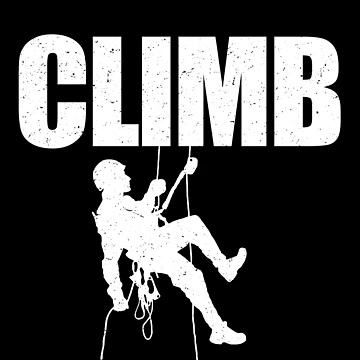 Artwork thumbnail, Funny Climb Tshirt by SunsetGloww