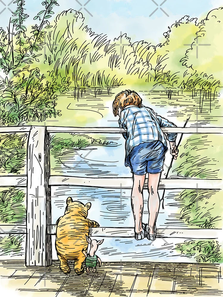 Aperçu 4 sur 4. Coque iPhone avec l'œuvre Winnie l'ourson créée et vendue par Petersnook.