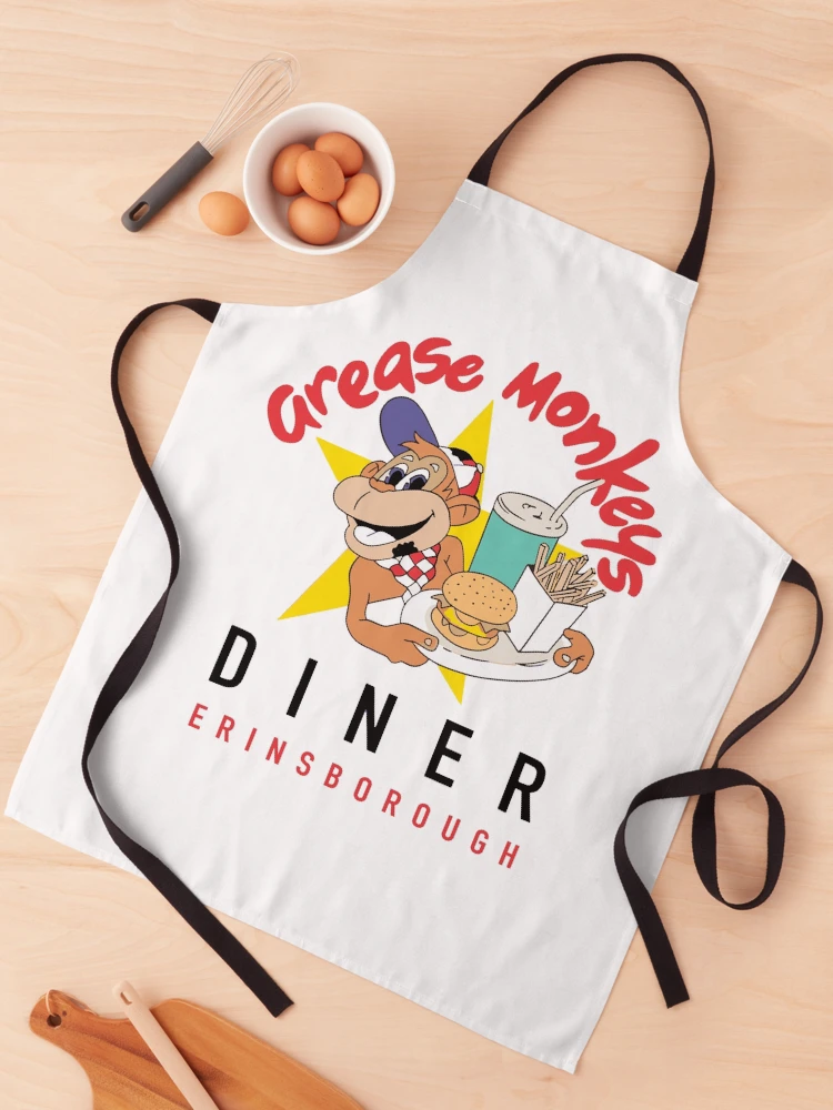 Thumbnail 1 of 6, Apron, Grease Monkeys - Neighbours designed and sold by Good-Friends.