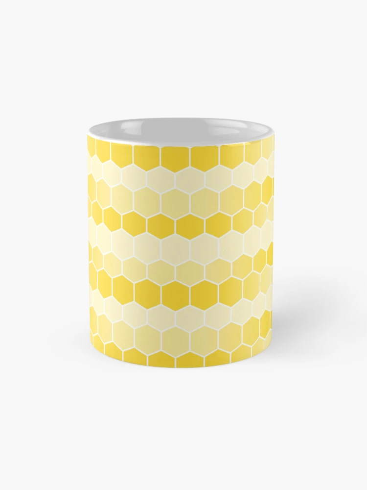 Thumbnail 4 of 6, Coffee Mug, honeycomb pattern designed and sold by stickers-packs.